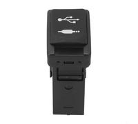 Rehoetom Adaptador USB AUX de audio para automóvil compatible con Toyota 2014 2019 861900E090 para instalación de consola central, material ABS, voltaje de 12 V