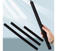 Rehoetom Agarre negro para caña de pescar EVA para construcción de cañas de bricolaje, mango antideslizante con textura mate, 40 cm o 50 cm de longitud, para la mayoría de cañas de pescar (0.0 x 40 x