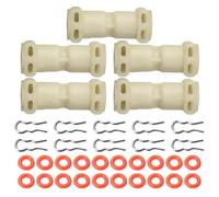 Rehoetom Conector de tubo de agua para máquinas de café Saeco, tipo accesorio Thermoblock con sellos y abrazaderas, para piezas automáticas de la máquina espresso SAECO