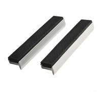 Rehoetom Cubierta protectora suave para almohadillas de tornillo de banco de aleación de aluminio, protector de mandíbula multiusos con imanes para madera, metal, plástico, tubos, artículos roscados