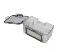 Rehoetom Cubo de polvo de repuesto para aspiradora VCRO4W, para PROVAC TI-TAN/para Redmond 1321S, almacenamiento de suciedad de alta capacidad, interior liso, liberación de un solo toque