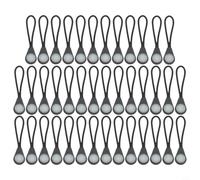 Rehoetom Cuerdas de repuesto luminosas con cremallera para mochilas, tiendas de campaña, equipaje y maletas, paquete de 30 tiradores que brillan en la oscuridad, 1.77 pulgadas