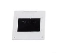 Rehoetom Demostrador de rejilla física para educación científica, juego de difracción de 50 x 50 mm con múltiples tipos de ranura, aberturas redondas y rejillas de línea (una sola ranura)