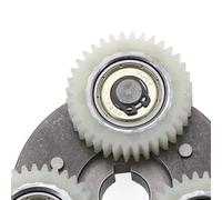 Rehoetom Engranaje de nailon para bicicleta eléctrica, 36T 250W-350W, kit de embrague de motor planetario compatible con 8 Fun E-For Bike, paquete de 3 engranajes con embrague para un rendimiento
