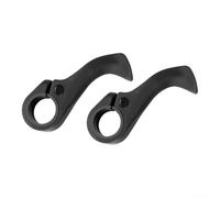 Rehoetom Extremos de barra para manillar de 22,2 mm, ergonómicos con diseño en ángulo para un agarre cómodo, compatible con carretera para bicicleta y montaña