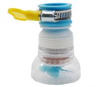 Rehoetom Filtro aireador de grifo de cocina para fregadero, cabezal de ducha giratorio de 360° que ahorra agua con inyección de aire, se adapta a grifos redondos de 16-22 mm, polipropileno, 40-70% W