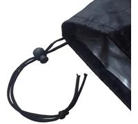 Rehoetom Funda de escalera impermeable para exteriores, a prueba de polvo, plegable, con cordón ajustable, tela Oxford 210D para escalones y extensión (50 x 154 x 6,5 cm1)