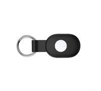 Rehoetom Funda de silicona compatible con etiqueta Xiaomi, protector antipolvo flexible, para rastrear mascotas, llaves, maleta, mochila, camping, trabajo (negro)