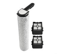 Rehoetom Juego de cepillo de rodillo principal y filtro de repuesto compatible con Ultenic AC1 y para aspiradora Elite Wet Dry, kit de accesorios de 3 piezas para polvo eficaz