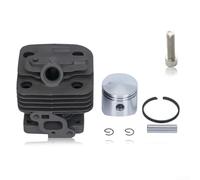 Rehoetom Kit de cilindro de 34 mm PB-260I PB-260L PE-260 PE-261 EDR-260 SRM-260| Juego de reparación de motor de aluminio con anillos Pin Circlips Trimmer Soplador