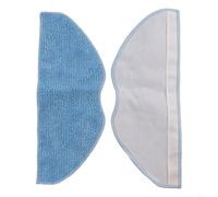 Rehoetom Kit de paños de microfibra compatible con aspiradora robot Tefal Serie 75 S+ RG8597W | Almohadillas de repuesto lavables para limpieza de suelos duros | 4 piezas (paquete de 4)