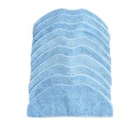 Rehoetom Kit de paños de microfibra compatible con aspiradora robot Tefal Serie 75 S+ RG8597W | Almohadillas de repuesto lavables para limpieza de suelos duros | 4 piezas (paquete de 10)