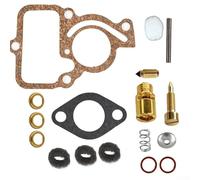 Rehoetom Kit de reconstrucción de carburador para tractores Farmall | Compatible con carburadores IH | Incluye junta y diseño de válvula antiadherente | Kit de reparación de metal de tamaño estándar