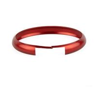 Rehoetom Llave para cubierta de anillo con borde de metal para modelos compatibles con R55 R56 R57 R58 R59 R60 2008 en adelante (rojo)