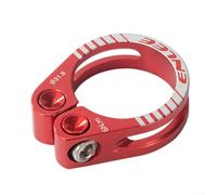 Rehoetom Mountain - Abrazadera para tija de sillín de bicicleta para marcos de 31,8 mm y 34,9 mm, diseño hueco de aleación de aluminio ligero con mecanizado CNC y acabado anodizado, tuerca de ajuste