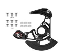 Rehoetom Mountain For Bike - Guía de cadena de montaje directo DH para 1X 30-40T con soporte de desviador delantero tipo E, para estabilizador de aluminio y nailon CNC 7075 para un solo disco