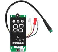 Rehoetom Panel de instrumentos con pantalla LCD para scooter eléctrico Xiaomi 4 Lite de 2ª generación, panel de control de repuesto con velocidad clara y batería, construcción de ABS,