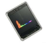 Rehoetom Pantalla de medidor VU de electricidad trifásica, indicador de nivel de audio de espectro musical analógico de 1.3 pulgadas con control de voz y GPS, sonido multimodo