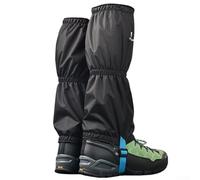 Rehoetom Polainas de senderismo impermeables para botas, fundas de pierna de tela de terciopelo 70D con elástico ajustable y cierre a presión, parte trasera completa para entrada con cremallera