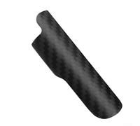 Rehoetom Protector de cadena para bicicletas plegables, protector de fibra de carbono superior e inferior, diseño de tejido 3K, ligero para componentes de bicicleta (superior + inferior)