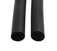 Rehoetom Puños de manillar de espuma negra para bicicletas de carretera y montaña, par de 50 cm, diámetro de 22,2 mm, absorción de golpes, cómodas fundas de agarre de ciclismo