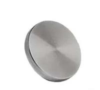 Rehoetom Punta plana para medidor de grosor de esfera y medidor de profundidad, punta de acero inoxidable con vástago roscado M2.5, compatible con indicadores de esfera, (D20 x L5)