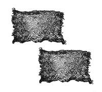 Rehoetom Red de voleibol para juego de red redonda | 1 m de diámetro para red de repuesto de Spikeball | Compatible con pelotas de juego de Spike | Paquete de 2 redes de entrenamiento de nailon de