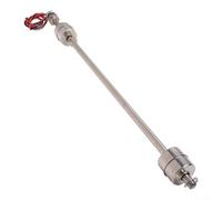 Rehoetom Sensor de nivel de líquido de acero inoxidable, interruptor de flotador de doble bola para tanque de piscina, control de agua, material 304 SUS, opciones de longitud de 100-500 mm, compatible