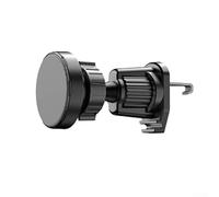 Rehoetom Soporte de teléfono de coche para smartphone, soporte de ABS con ajuste, funcionamiento plegable y manual, compatible con dispositivos de navegación