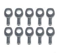 Rehoetom Terminales de metal con ojales para cables de equipo de fitness de 5 mm y 6 mm, 10 piezas de repuesto de polea de gimnasio compatibles con sistemas de cable de gimnasio en casa (5 mm)