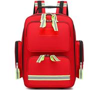 REHOOF Bolsa De Primeros Auxilios para Emergencias EMS,Botiquín De Primeros Auxilios para Exterior,Mochila Médica Bolsa Primeros Auxilios Bolsa Táctica Compacta Botiquín para Camping,Excursiones B