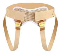 REHOOF Cinturón De Hernia Inguinal para Hombres Braguero De Soporte para Hernia Inguinal Lado Izquierdo O Derecho Braguero De Soporte Con 2 Almohadillas De Compresión Extraíbles