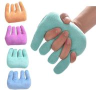 REHOOF Cono con Separador De Dedos, Protector De Palma para Contractura De La Mano Cuidado De Los Dedos Anti-Mascarilla Soporte De Mano Y Dedo para Pacientes Ancianos Encamados,Palma Almoha B,2 pcs