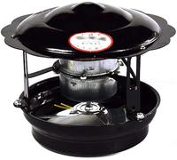 REHOOF Extractor Humos para El Hogar,Ventilador Chimenea,Extractor Polvo,Ventilador Tiro Inducido por Chimenea,Hogar,Cabaña,Estufa,Chimenea,Extractor De Humo,Estufa Leña,Evita El Reflujo De Humo 60W