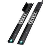 REHOOF Guías De Cajón Resistentes Escritorio,Guías De Cajón De Extensión Completa,Guias Correderas para Cajones con Rodamiento De Bolas,Silencioso,Oculto para Mesa De Comedor,Mesas De Juego 400mm