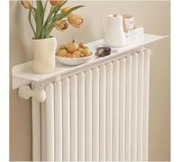 REHOOF Soporte para Radiador, Bandeja De Almacenamiento, Estante para Radiador para Instalación Sin Taladrar, Soporte para Estante De Radiador para La Oficina En Casa para Libros,Decoración 100cm
