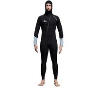 REHOOF Traje Neopreno Hombre Mujer, Full De 3MM Trajes De Neopreno De Cuerpo Completo En Agua Fría Mantener Caliente para Bucear Surfear Snorkel Kayak,Flexible Ultracálida para Aguas Frías Men's,S