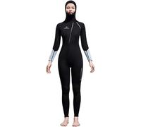REHOOF Traje Neopreno Hombre Mujer, Full De 3MM Trajes De Neopreno De Cuerpo Completo En Agua Fría Mantener Caliente para Bucear Surfear Snorkel Kayak,Flexible Ultracálida para Aguas Frías Women's,M