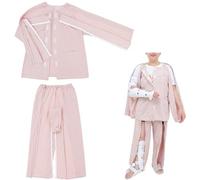 REHOOF Uniformes De Enfermería Hospitalaria,Pantalones De Incontinencia para Personas Mayores con Incontinencia Bolsa para Orina,Pantalones para Nefrostomía,Fácil De Poner Y Quitar Women's-Zipper,2XL