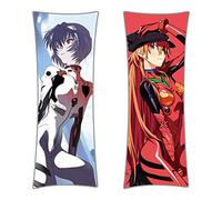 Rei & Asuka Dakimakura - Funda de cojín (150 x 50 cm)