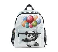 Reiacy Panda Bear - Mochila escolar pequeña de verano para niños, mochila de hombro para preescolar, mochila escolar de jardín de infantes, mochila casual