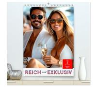 Reich und exklusiv (hochwertiger Premium Wandkalender 2026 DIN A2 hoch), Kunstdruck in Hochglanz: Die Faszination des Reichtums in einer Luxuswelt.