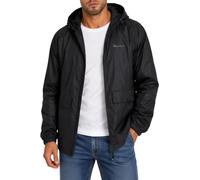 Reichstadt Chaqueta Impermeable Hombre Cortaviento Capucha Ligera Plegable | 100% impermeable, tejido transpirable, ligera, bolsa incluida, exterior, ciclismo, viajes, deporte, paseo y uso diario