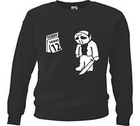 Reifen-Markt Sudadera Viernes 13 Jason Freddy Horror Cine Culto DVD Diseño Nº 3056, Negro , S