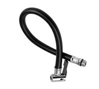 Reifenfüllschlauch - Luftpumpen Anschluss | Universeller Verlängerungsschlauch für Auto Wohnmobil & Motorrad - Multi-Zweck Reifenadapter für LKW & Fahrrad - Schwarz, Auslaufsicher, Hochdruckfest, 1 St