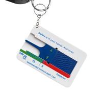 Reifenmessertiefe, Reifenmesswerkzeugtiefe,Professionell Einfaches Lesen Der Tiefenmessstocks Enthalten | Dicke Lineal, Hohe Präzisionsmessermessung Für LKW, Motorradverwendung