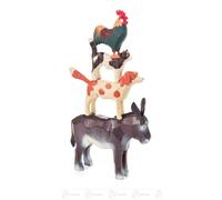 Reifentier Bremen Músicos de Ciudad H = Aprox. 14,5cm Nuevo Erzgebirge