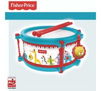Reig-2726 Fisher Price Tambor en Estuche 19 cm, Multicolor (2726)