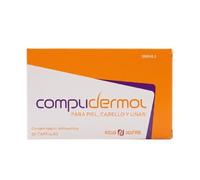Reig Jofre Complidermol 50 Cápsulas para cabello piel y uñas | Complemento capilar con nutrientes esenciales para fortalecer el cabello y apoyar su crecimiento y mantenimiento diario.