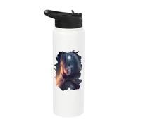 Reign of Ice la reina de la fantasía oscura Stainless Steel Insulated Water Bottle
